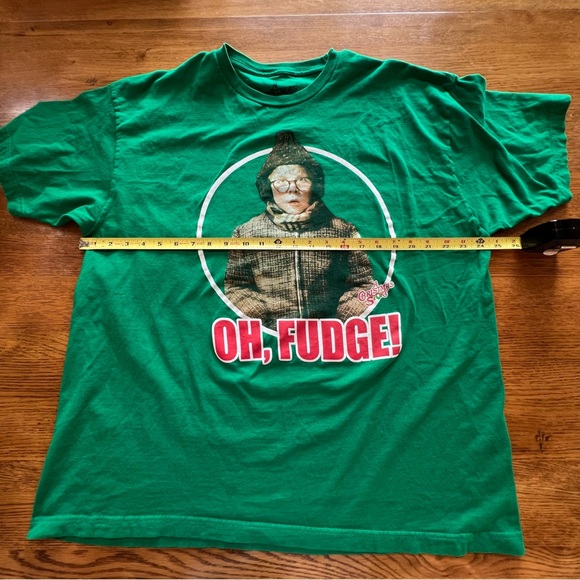 ⭐️ Ralphie Oh Fudge Christmas Story Short Sleeve Tee Shirt Size 2XL - Picture 7 of 10